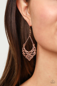 Sentimental Setting Rose Gold Earrings - Jewelry by Bretta