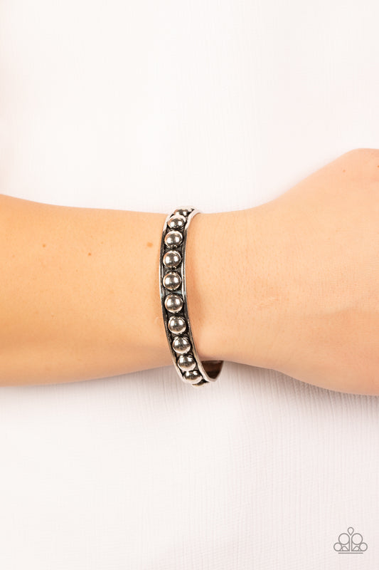 Clear as STUD Silver Bracelet - Jewelry by Bretta