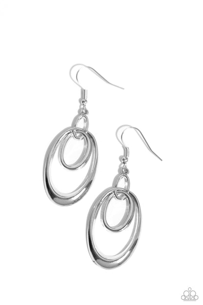 So OVAL-Rated Silver Earrings - Jewelry by Bretta
