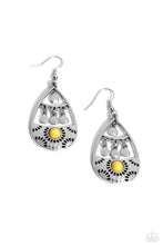 Country Cabana Yellow Earrings - Jewelry by Bretta