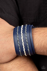 Real Ranchero Blue Urban Bracelet - Jewelry by Bretta