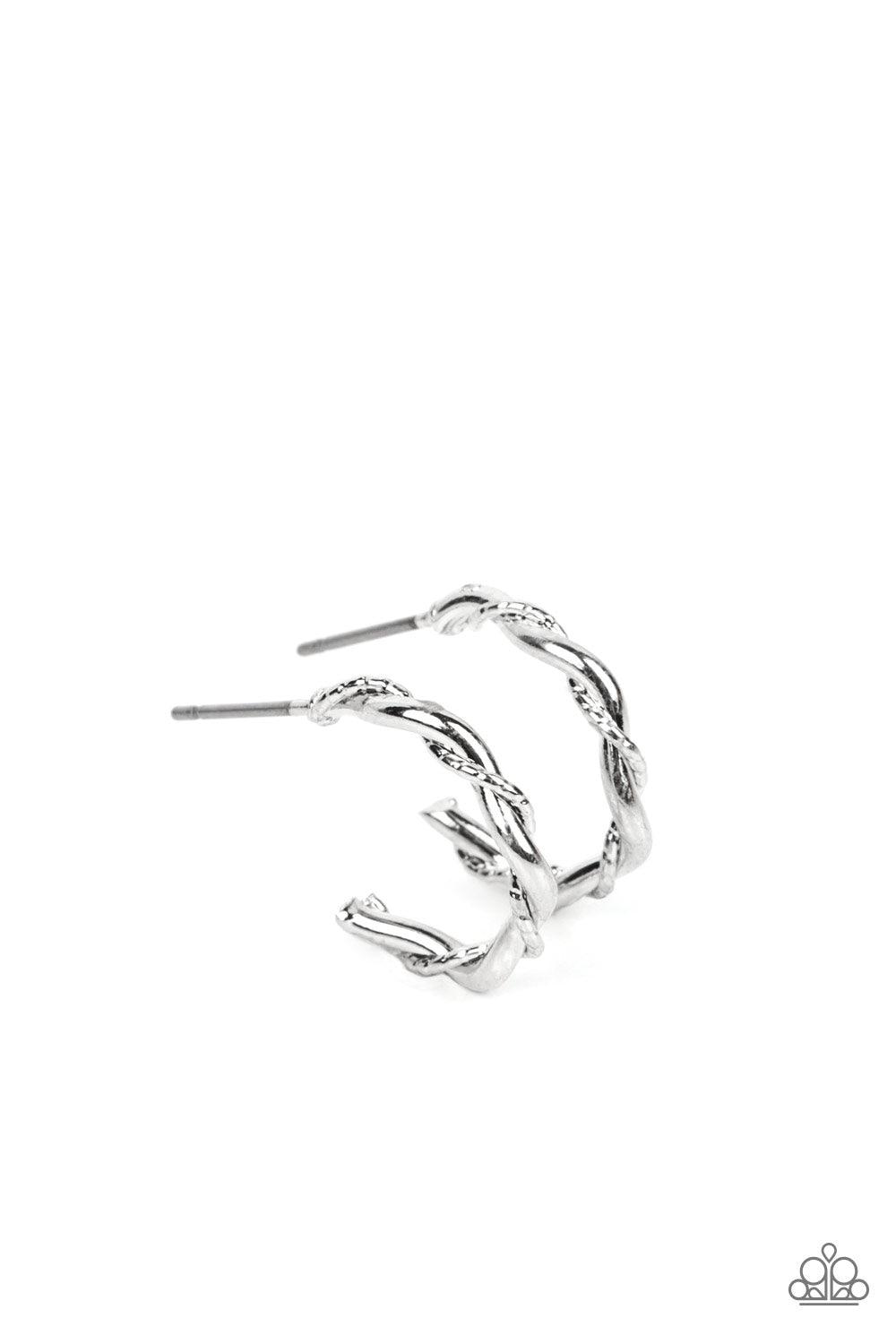 Irresistibly Intertwined Silver Earrings - Jewelry by Bretta