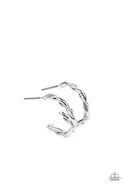 Irresistibly Intertwined Silver Earrings - Jewelry by Bretta
