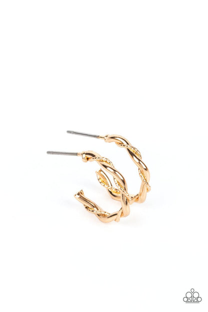 Irresistibly Intertwined Gold Earrings - Jewelry by Bretta