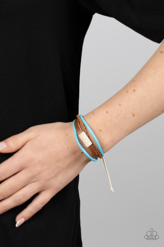 Trail Scout Blue Urban Bracelet - Jewelry by Bretta