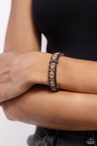Trailblazing Textiles Yellow Bracelet - Jewelry by Bretta