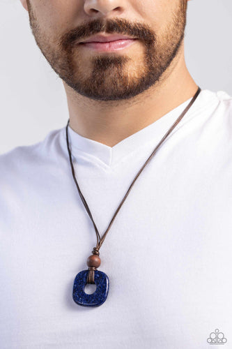 Canyon Crusade Blue Urban Necklace - Jewelry by Bretta