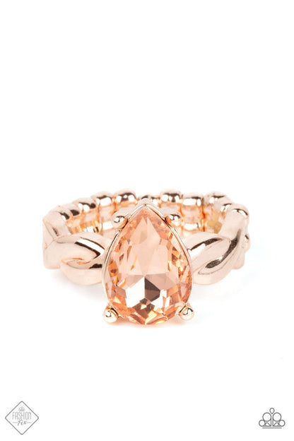 Law of Attraction Rose Gold Ring - Jewelry by Bretta