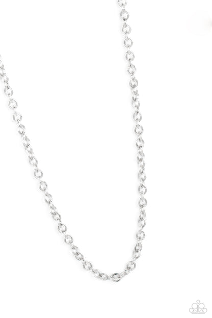 Its GOAL Time Silver Necklace - Jewelry by Bretta