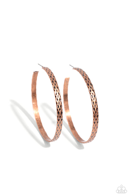 HOOP-De-Do Copper Hoop Earrings - Jewelry by Bretta