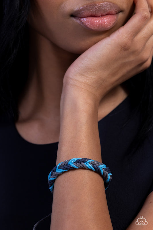 Travel Mode Blue Urban Bracelet - Jewelry by Bretta