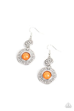 Ocean Orchard Orange Earrings - Jewelry by Bretta