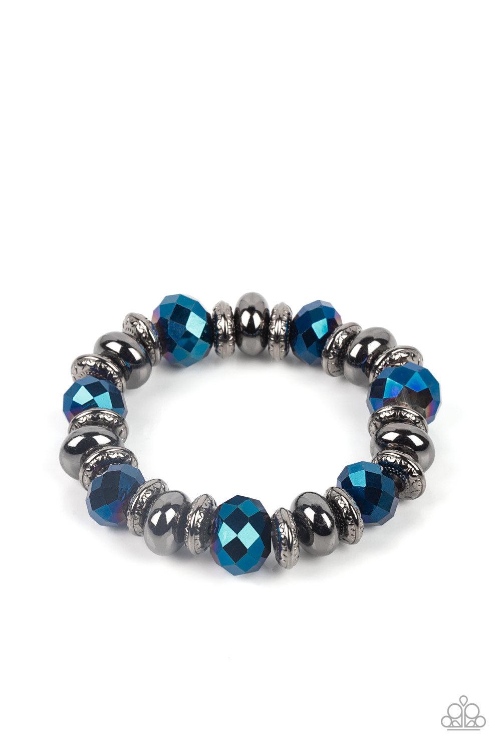 Power Pose Blue Bracelet - Jewelry by Bretta