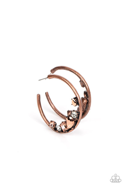 Attractive Allure Copper Earrings - Jewelry by Bretta