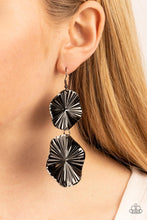 In Your Wildest FAN-tasy Black Earrings - Jewelry by Bretta