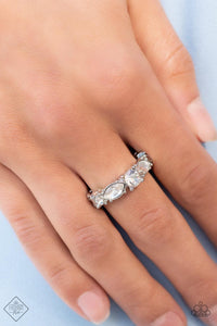 Wedded Bliss White Ring - Jewelry by Bretta