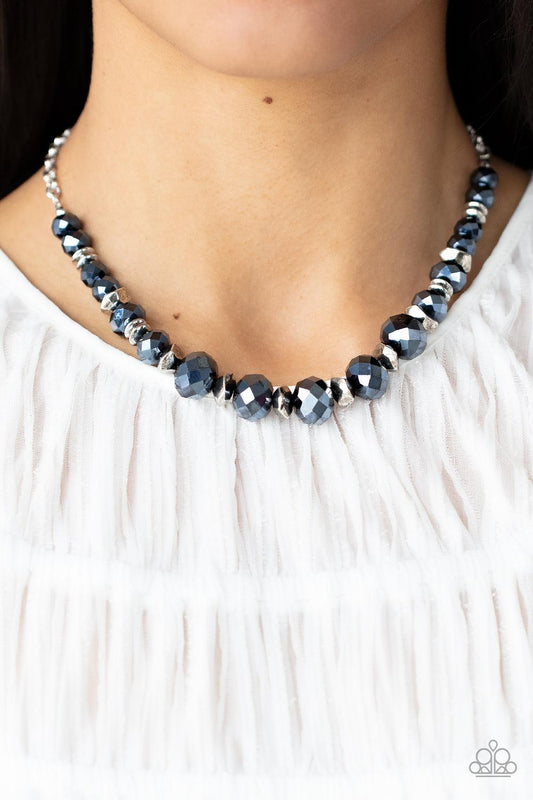 Cosmic Cadence Blue Necklace - Jewelry by Bretta