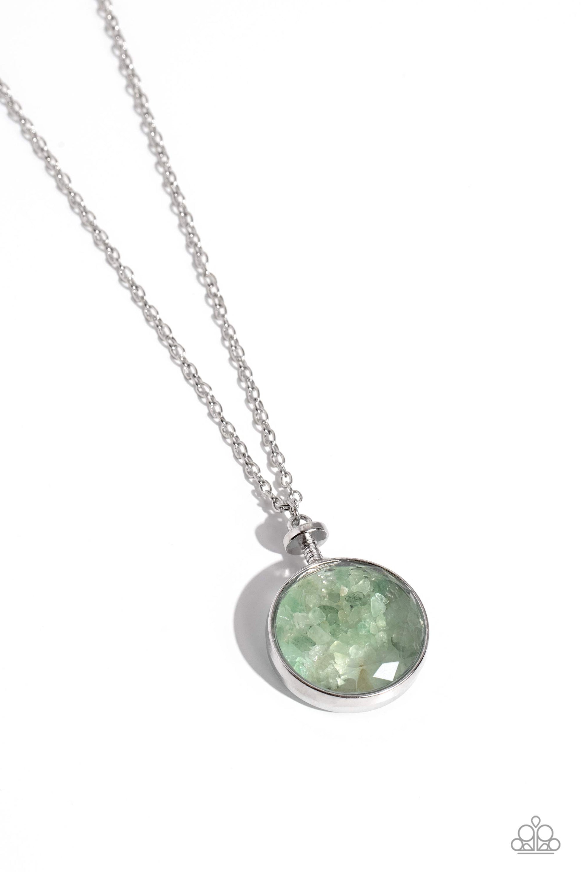 Geo Mine Green Necklace - Jewelry by Bretta