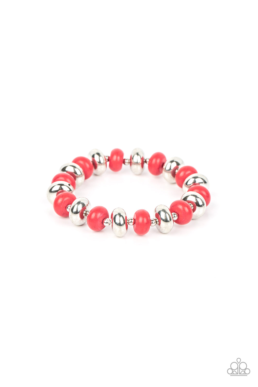 Stone Age Aesthetic Red Bracelet - Jewelry by Bretta