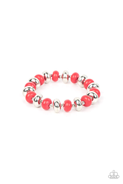 Stone Age Aesthetic Red Bracelet - Jewelry by Bretta