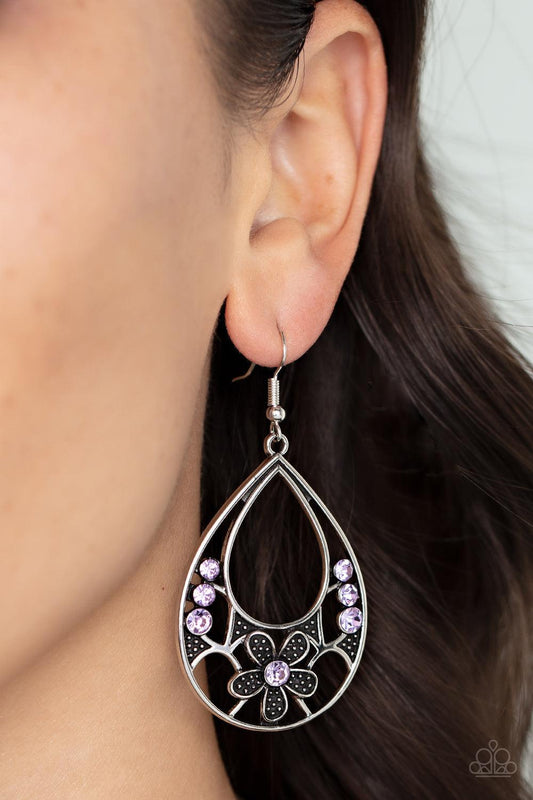 Meadow Marvel Purple Earrings - Jewelry by Bretta