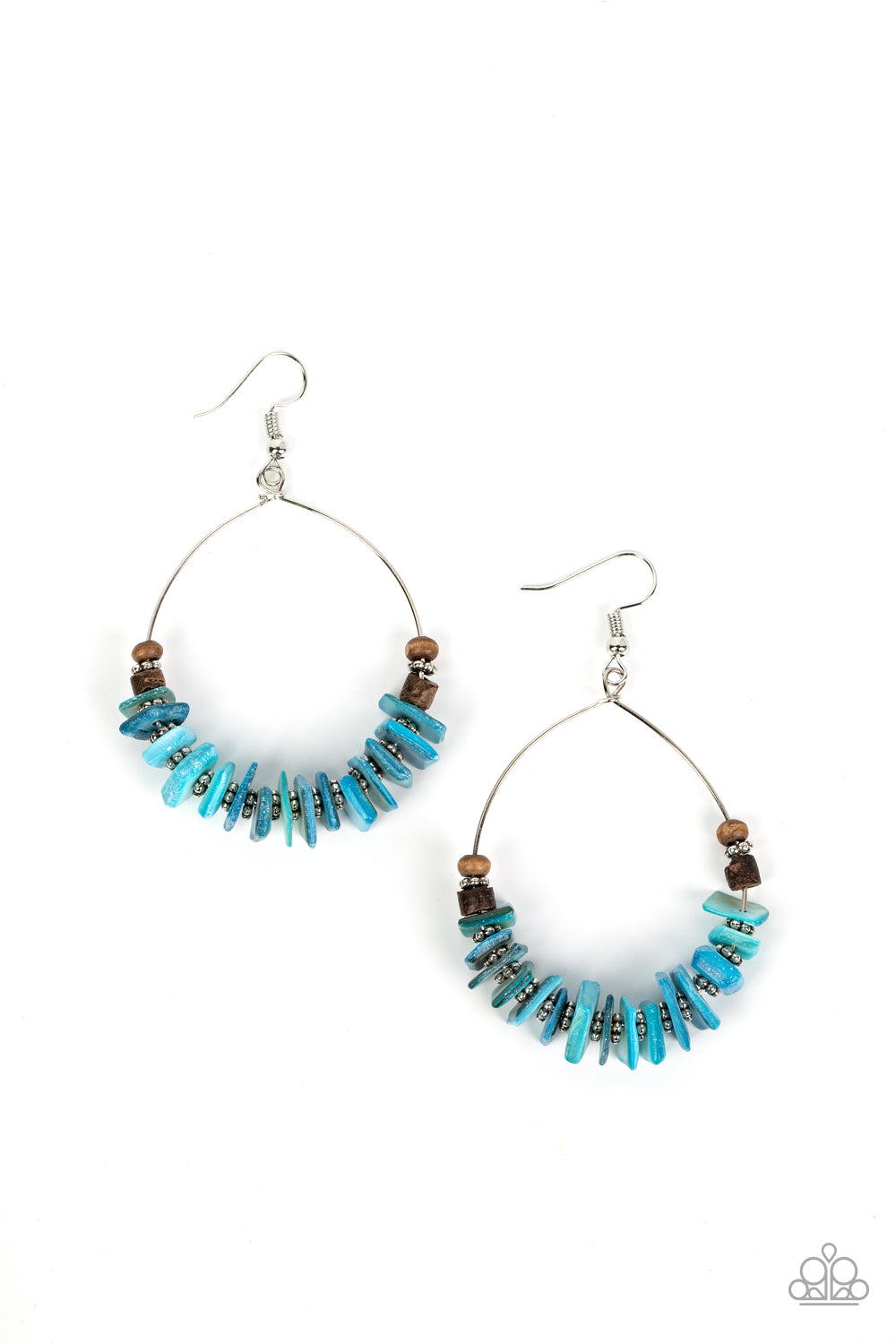 Hawaiian Kiss Blue Earrings - Jewelry by Bretta
