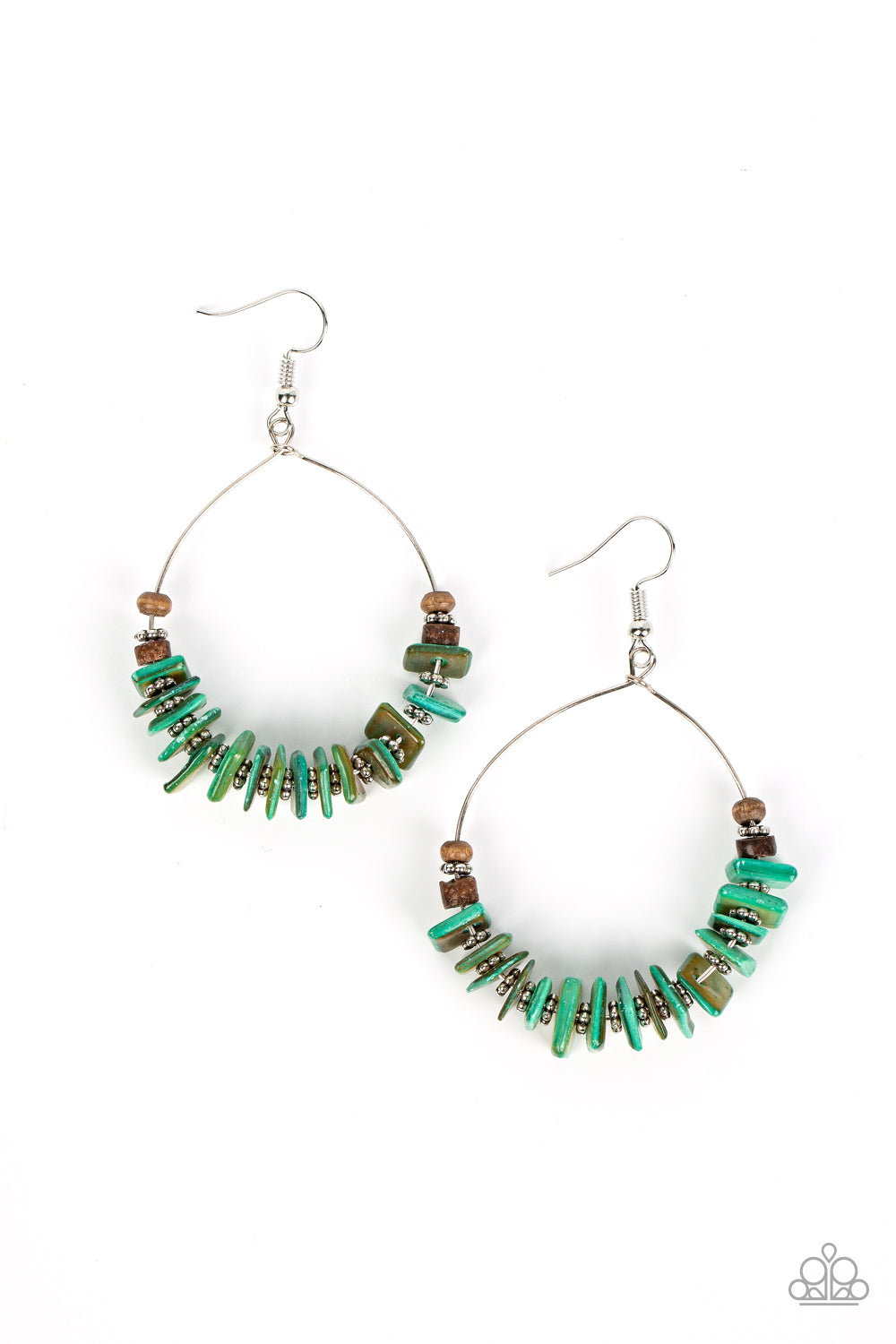 Hawaiian Kiss Green Earrings - Jewelry by Bretta