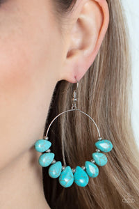 Canyon Quarry Blue Earrings - Jewelry by Bretta