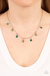 Carefree Charmer Green Necklace - Jewelry by Bretta