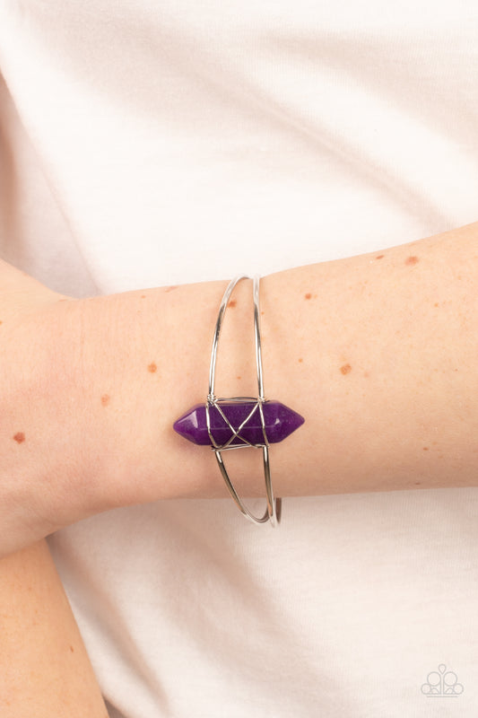 Terra Transcendence Purple Bracelet - Jewelry by Bretta