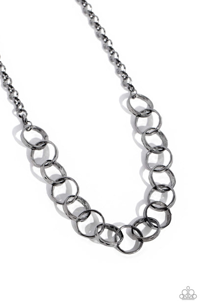 Metro Medley Black Necklace - Jewelry by Bretta