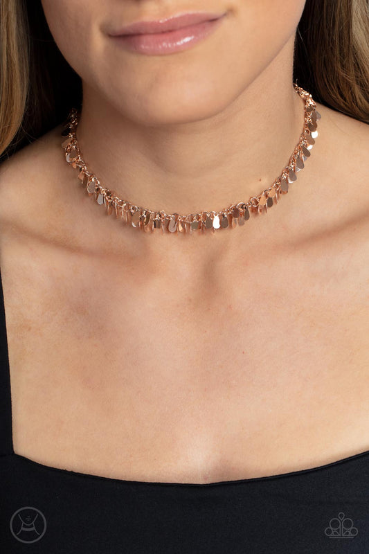 Surreal Shimmer Gold Necklace - Jewelry by Bretta