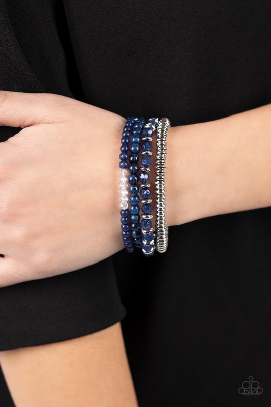 Destination Dreamscape Blue Bracelet - Jewelry by Bretta