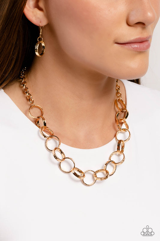 Metro Medley Gold Necklace - Jewelry by Bretta