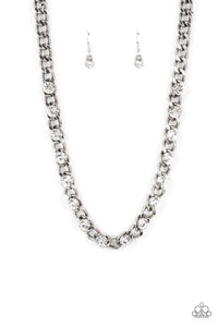 Major Moxie White Necklace - Jewelry by Bretta