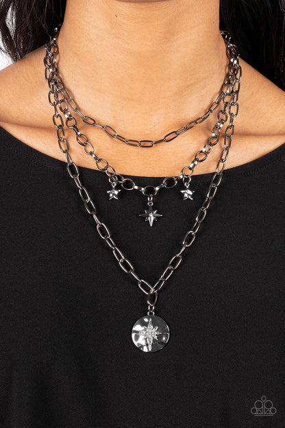 Under the Northern Lights Black Necklace - Jewelry by Bretta