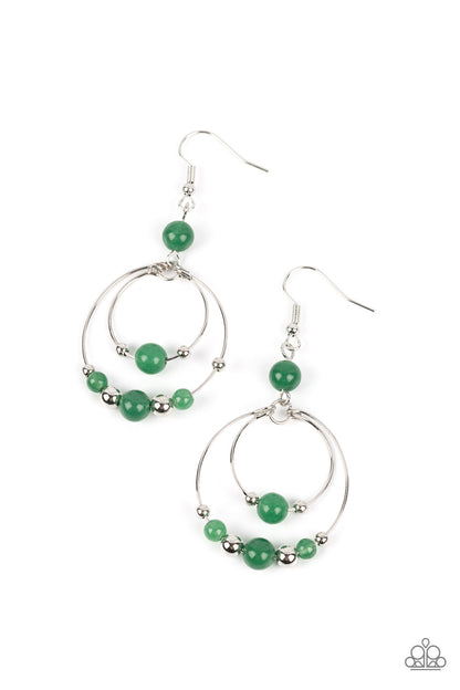 Eco Eden Green Earrings - Jewelry by Bretta