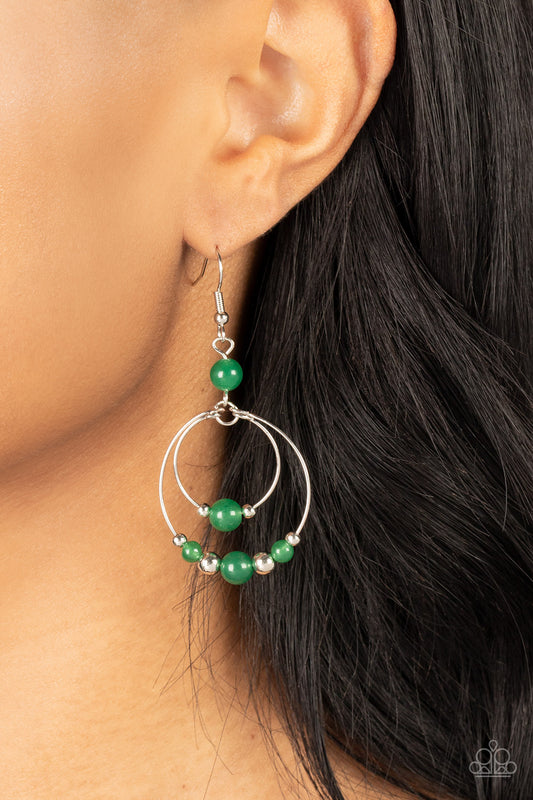 Eco Eden Green Earrings - Jewelry by Bretta