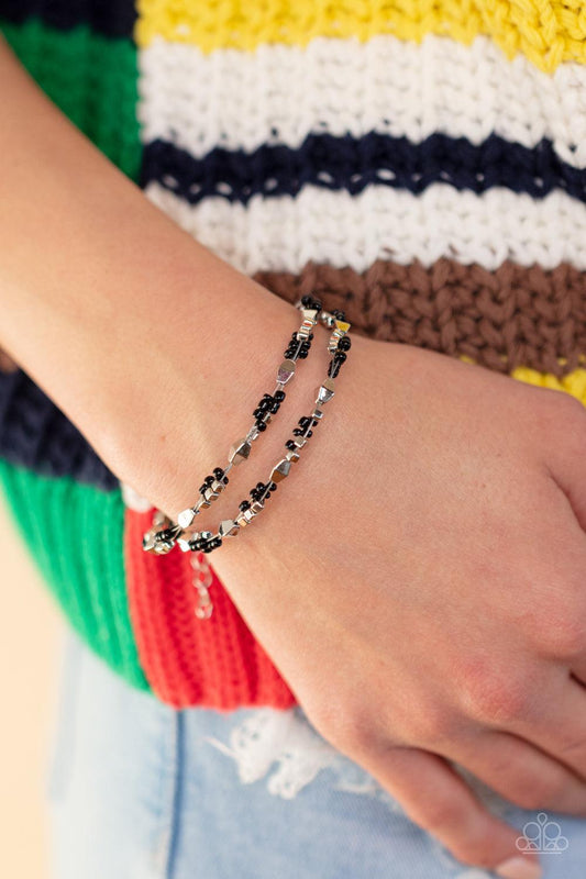 Elite Explorer Black Bracelet - Jewelry by Bretta