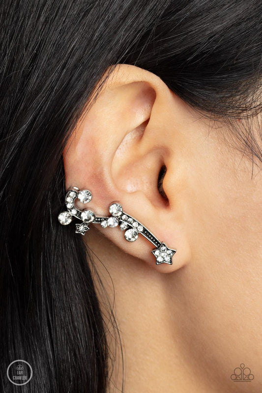 Astral Anthem White Earrings - Jewelry by Bretta