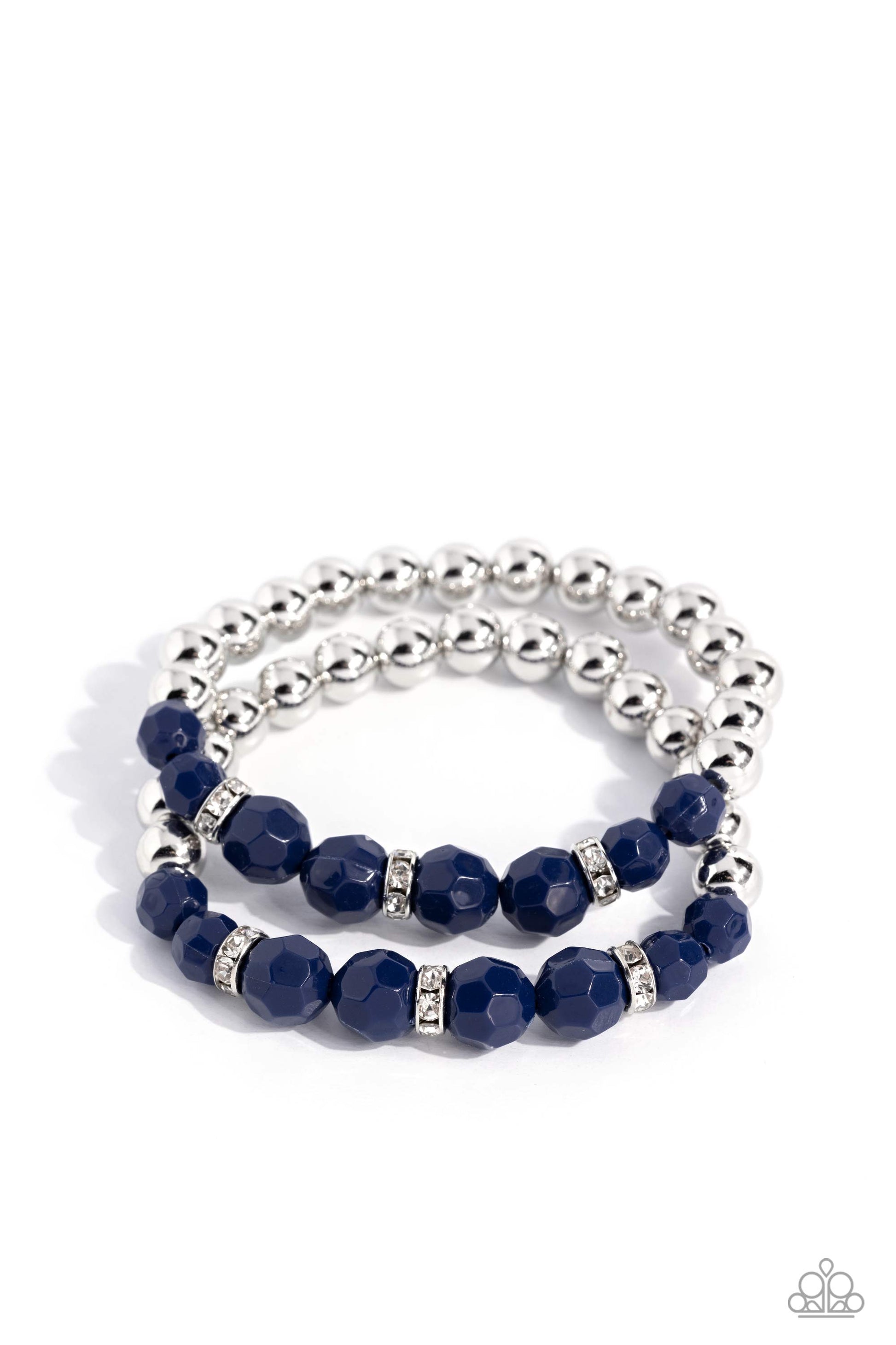 Two by Two Twinkle Blue Bracelets - Jewelry by Bretta