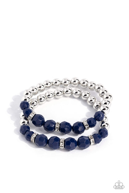 Two by Two Twinkle Blue Bracelets - Jewelry by Bretta