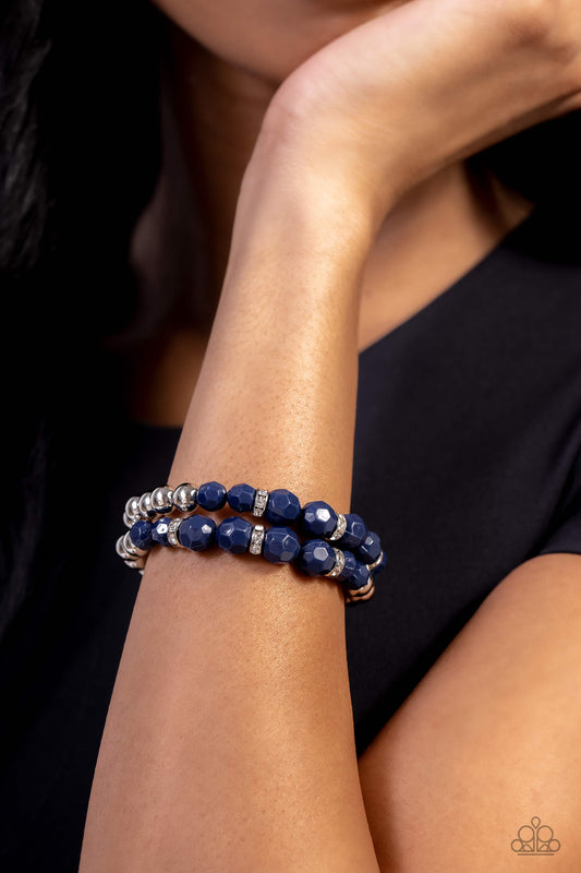 Two by Two Twinkle Blue Bracelets - Jewelry by Bretta