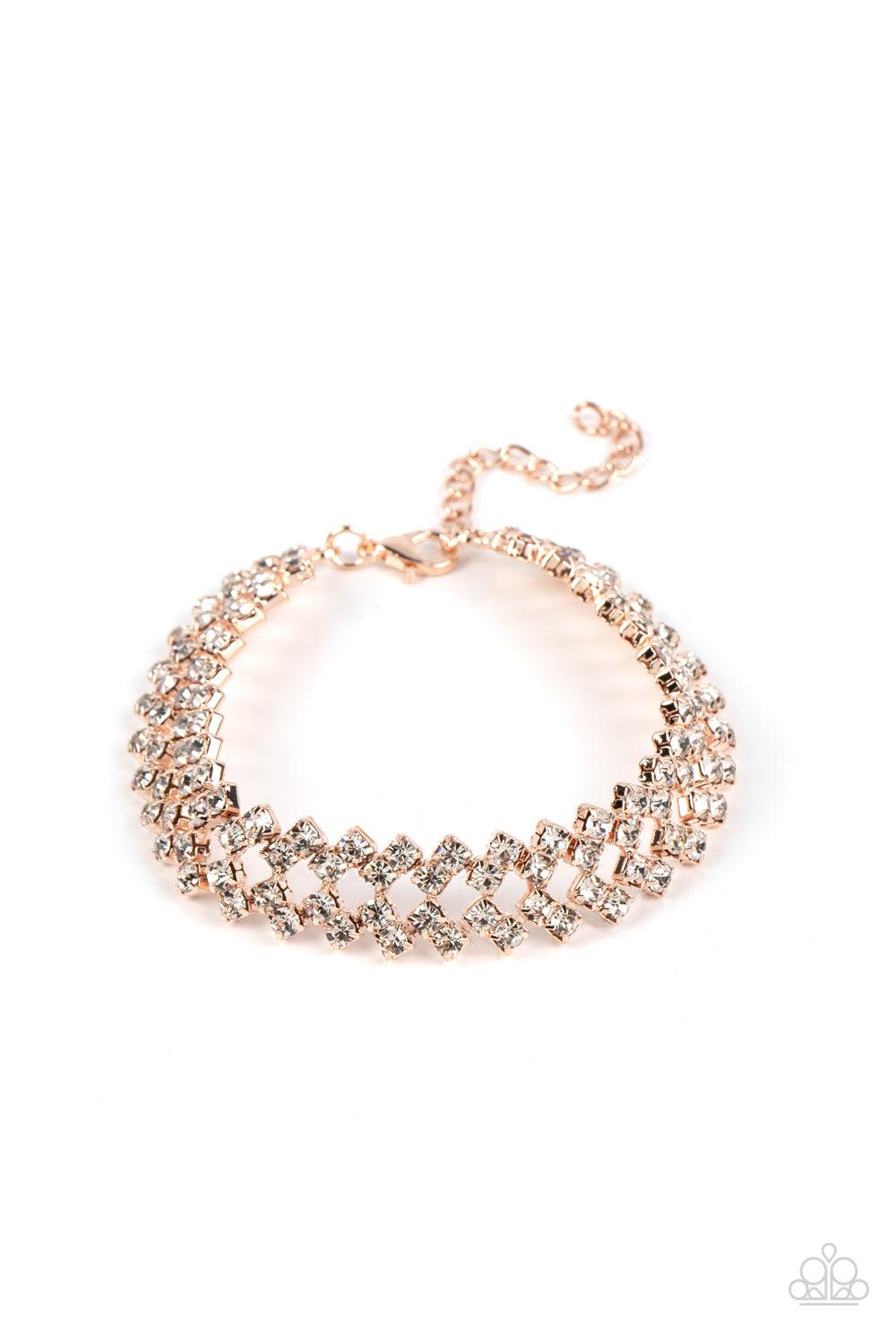Dressed to Frill Rose Gold Bracelet - Jewelry by Bretta