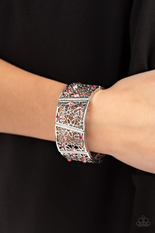 Spring Greetings Pink Bracelet - Jewelry by Bretta