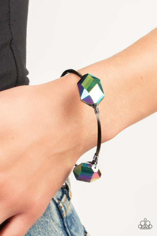 Galactic Getaway Multi Oil Spill Bracelet - Jewelry by Bretta