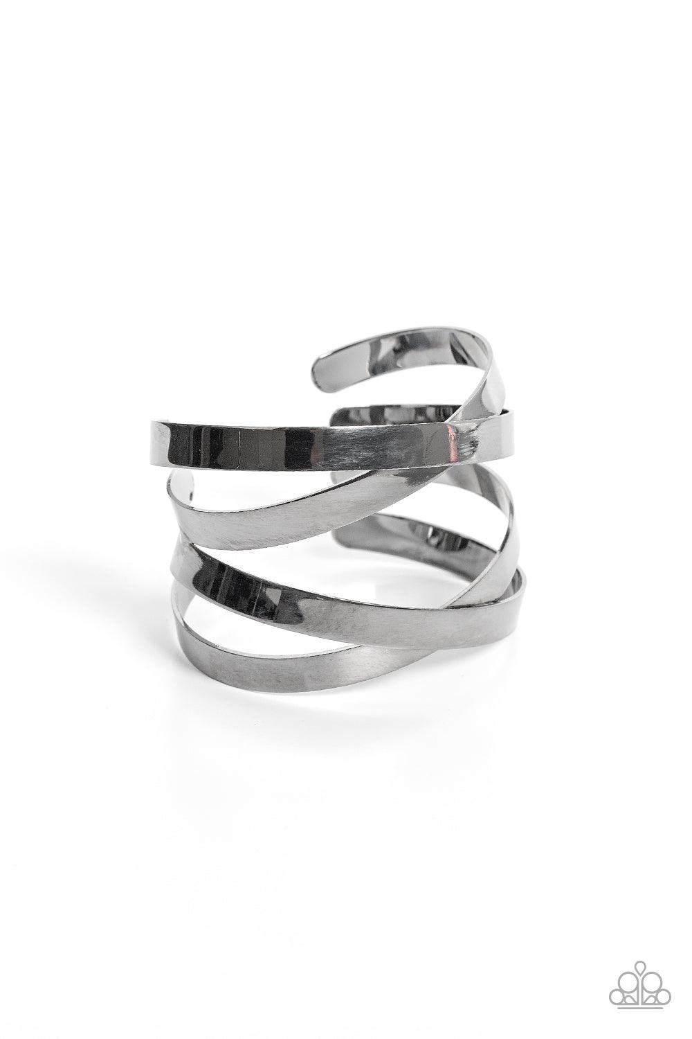 Industrial Imagination Black Bracelet - Jewelry by Bretta