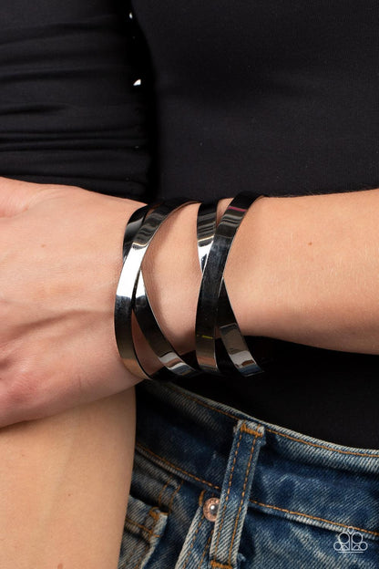 Industrial Imagination Black Bracelet - Jewelry by Bretta
