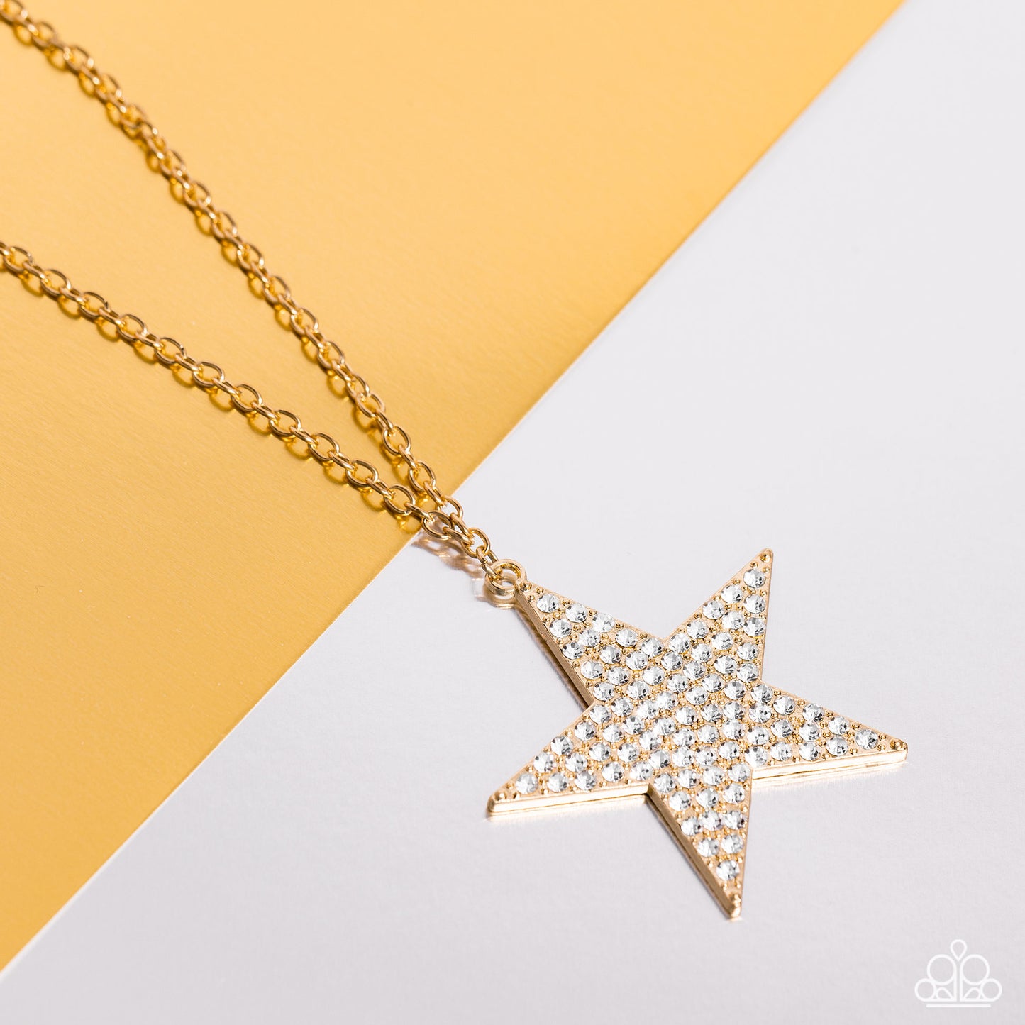 Rock Star Sparkle Gold Necklace - Jewelry by Bretta