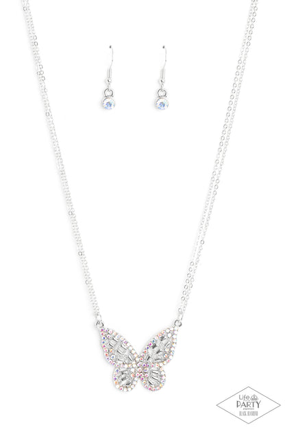 Baroque Butterfly Multi Necklace - Jewelry by Bretta